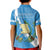 Guatemala Independence Day Kid Polo Shirt Coat Of Arms With Resplendent Quetzal Grunge Style - Wonder Print Shop