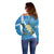 Guatemala Independence Day Off Shoulder Sweater Coat Of Arms With Resplendent Quetzal Grunge Style - Wonder Print Shop