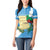 Guatemala Independence Day Women Polo Shirt Coat Of Arms With Resplendent Quetzal Grunge Style - Wonder Print Shop