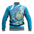 Guatemala Independence Day Baseball Jacket Since 1821 Coat Of Arms With Tikal - Wonder Print Shop