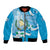 Guatemala Independence Day Bomber Jacket Since 1821 Coat Of Arms With Tikal - Wonder Print Shop