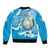 Guatemala Independence Day Bomber Jacket Since 1821 Coat Of Arms With Tikal - Wonder Print Shop