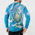 Guatemala Independence Day Button Sweatshirt Since 1821 Coat Of Arms With Tikal - Wonder Print Shop