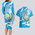 Guatemala Independence Day Couples Matching Long Sleeve Bodycon Dress and Hawaiian Shirt Since 1821 Coat Of Arms With Tikal - Wonder Print Shop