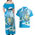 Guatemala Independence Day Couples Matching Off Shoulder Maxi Dress and Hawaiian Shirt Since 1821 Coat Of Arms With Tikal - Wonder Print Shop