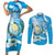 Guatemala Independence Day Couples Matching Short Sleeve Bodycon Dress and Long Sleeve Button Shirt Since 1821 Coat Of Arms With Tikal - Wonder Print Shop