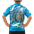 Guatemala Independence Day Family Matching Mermaid Dress and Hawaiian Shirt Since 1821 Coat Of Arms With Tikal - Wonder Print Shop