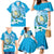 Guatemala Independence Day Family Matching Mermaid Dress and Hawaiian Shirt Since 1821 Coat Of Arms With Tikal - Wonder Print Shop