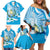 Guatemala Independence Day Family Matching Off Shoulder Short Dress and Hawaiian Shirt Since 1821 Coat Of Arms With Tikal - Wonder Print Shop