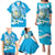 Guatemala Independence Day Family Matching Puletasi and Hawaiian Shirt Since 1821 Coat Of Arms With Tikal - Wonder Print Shop