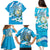 Guatemala Independence Day Family Matching Puletasi and Hawaiian Shirt Since 1821 Coat Of Arms With Tikal - Wonder Print Shop