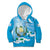 Guatemala Independence Day Kid Hoodie Since 1821 Coat Of Arms With Tikal - Wonder Print Shop