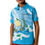 Guatemala Independence Day Kid Polo Shirt Since 1821 Coat Of Arms With Tikal - Wonder Print Shop