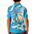 Guatemala Independence Day Kid Polo Shirt Since 1821 Coat Of Arms With Tikal - Wonder Print Shop