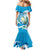 Guatemala Independence Day Mermaid Dress Since 1821 Coat Of Arms With Tikal - Wonder Print Shop