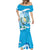 Guatemala Independence Day Mermaid Dress Since 1821 Coat Of Arms With Tikal - Wonder Print Shop