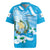 Guatemala Independence Day Rugby Jersey Since 1821 Coat Of Arms With Tikal - Wonder Print Shop