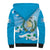 Guatemala Independence Day Sherpa Hoodie Since 1821 Coat Of Arms With Tikal - Wonder Print Shop