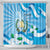 Guatemala Independence Day Shower Curtain Since 1821 Coat Of Arms With Tikal