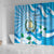 Guatemala Independence Day Shower Curtain Since 1821 Coat Of Arms With Tikal