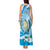 Guatemala Independence Day Tank Maxi Dress Since 1821 Coat Of Arms With Tikal - Wonder Print Shop