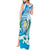 Guatemala Independence Day Tank Maxi Dress Since 1821 Coat Of Arms With Tikal - Wonder Print Shop