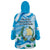 Guatemala Independence Day Wearable Blanket Hoodie Since 1821 Coat Of Arms With Tikal - Wonder Print Shop