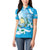 Guatemala Independence Day Women Polo Shirt Since 1821 Coat Of Arms With Tikal - Wonder Print Shop