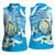 Guatemala Independence Day Women Sleeveless Polo Shirt Since 1821 Coat Of Arms With Tikal - Wonder Print Shop