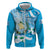 Guatemala Independence Day Zip Hoodie Since 1821 Coat Of Arms With Tikal - Wonder Print Shop