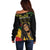 Legend Bob Buffalo Soldier Off Shoulder Sweater American Heroes Reggae Style - Wonder Print Shop