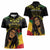 Legend Bob Buffalo Soldier Women Polo Shirt American Heroes Reggae Style