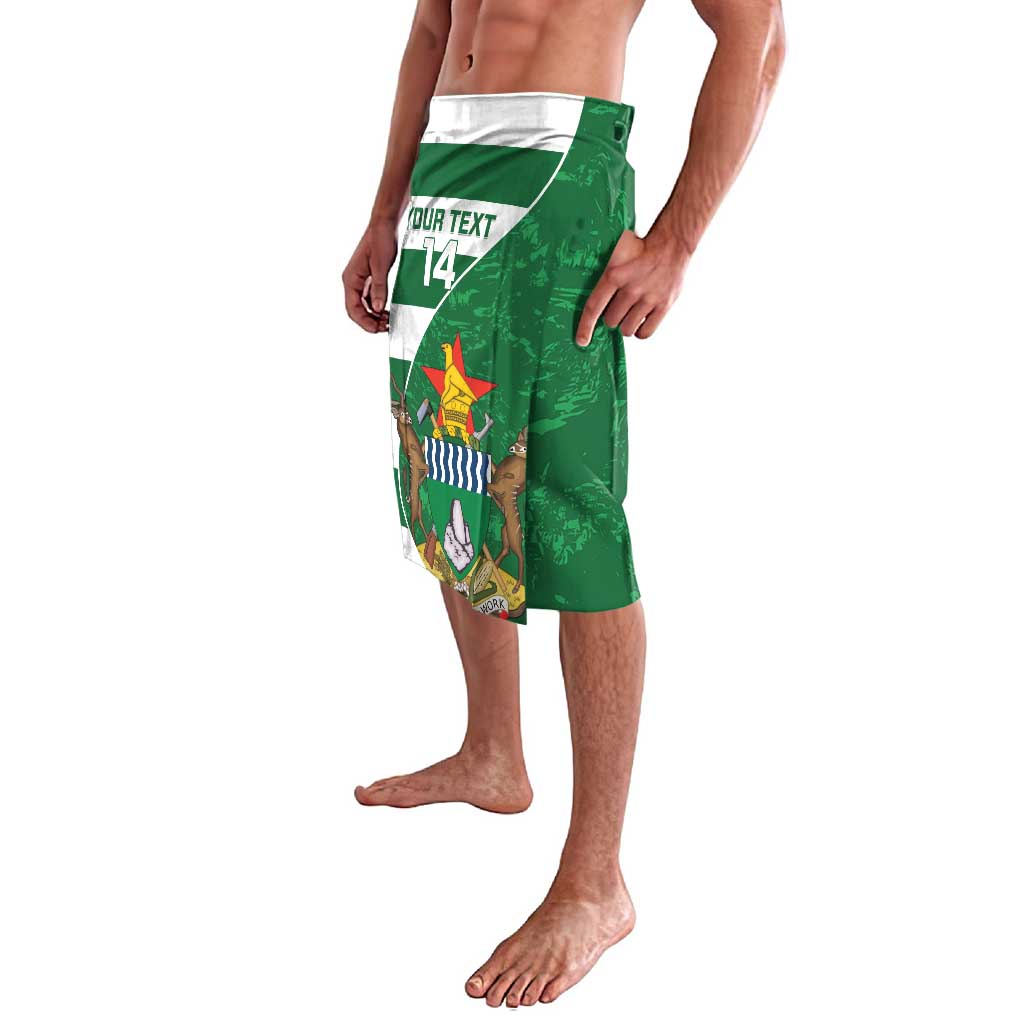Zimbabwe Rugby Custom Lavalava Sables 3rd Champions Proud - Wonder Print Shop