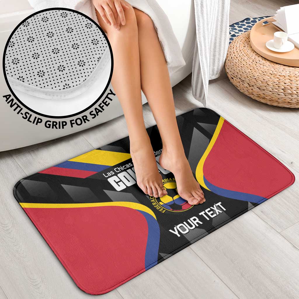 Custom Colombia Football Bathroom Set Vamos Las Chicas Superpoderosas - Wonder Print Shop