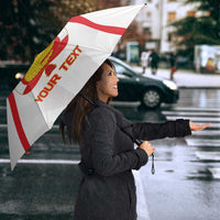 Custom Peru Football Umbrella Vamos La Bicolor - Wonder Print Shop