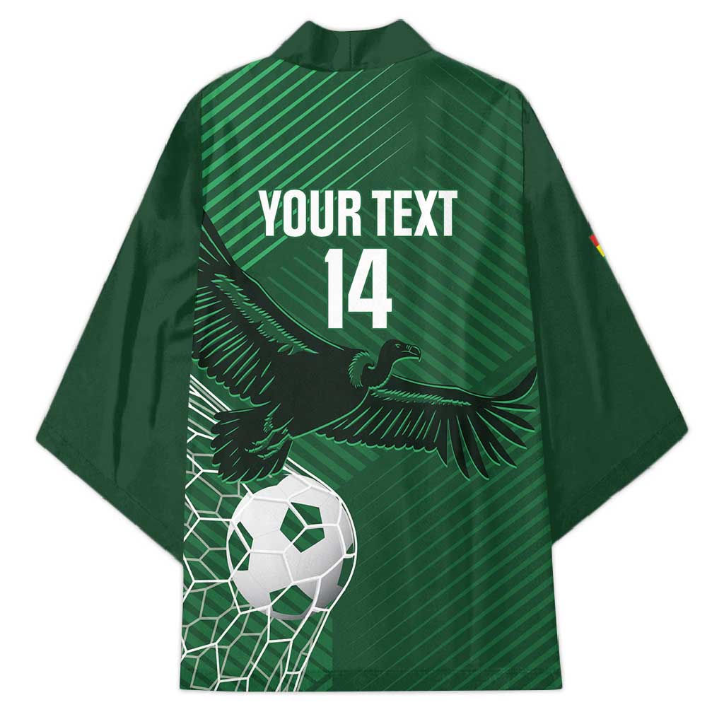 Custom Bolivia Football Kimono Vamos La Verde - Wonder Print Shop