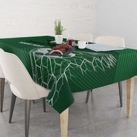 Custom Bolivia Football Tablecloth Vamos La Verde - Wonder Print Shop