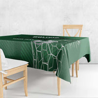 Custom Bolivia Football Tablecloth Vamos La Verde - Wonder Print Shop
