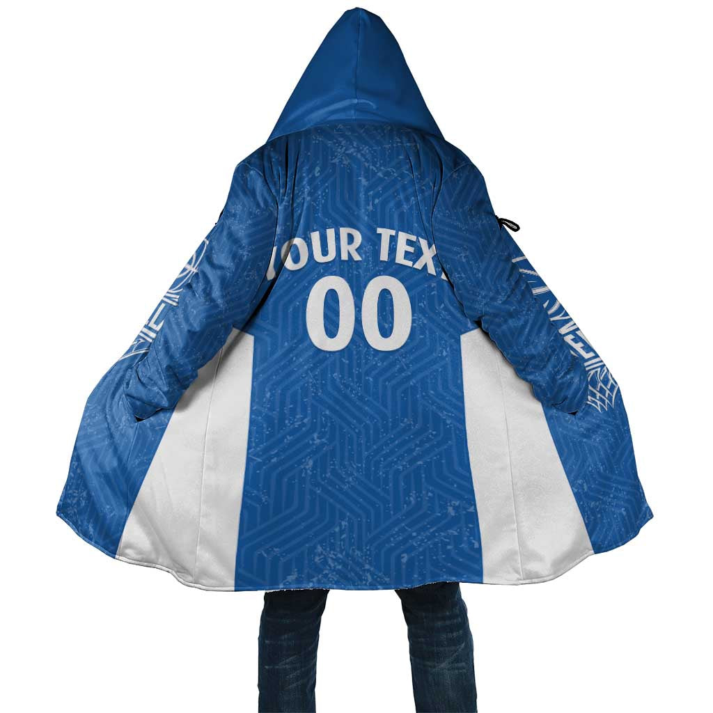 Greece Basketball Custom Cloak Go Hellas Blue Version - Wonder Print Shop