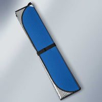 Hellas Basketball Custom Auto Sun Shade Go Greece White Version - Wonder Print Shop