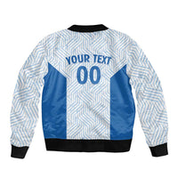 Hellas Basketball Custom Bomber Jacket Go Greece White Version - Wonder Print Shop