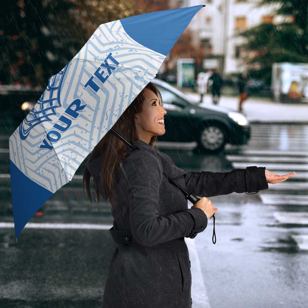 Hellas Basketball Custom Umbrella Go Greece White Version - Wonder Print Shop