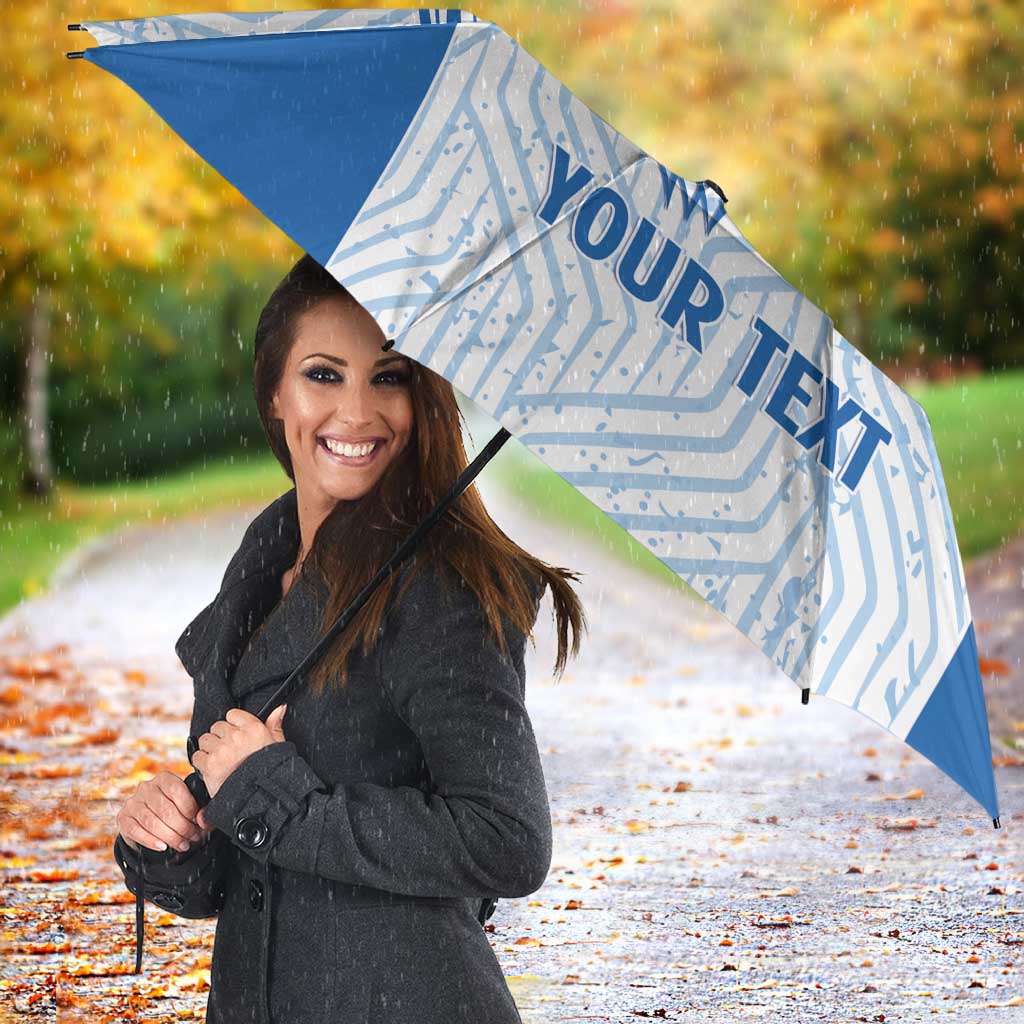 Hellas Basketball Custom Umbrella Go Greece White Version - Wonder Print Shop