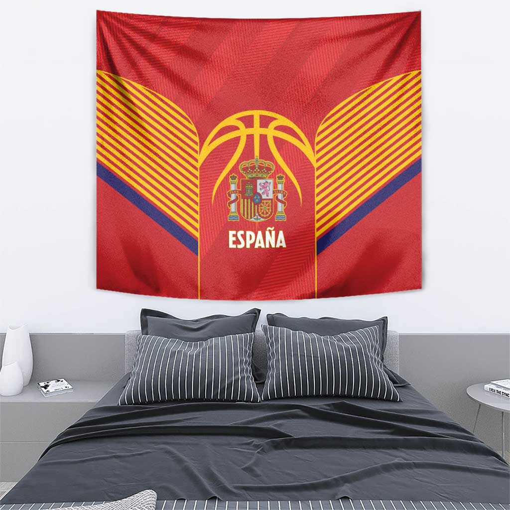 Spain Basketball Tapestry La Roja Go Champions - Wonder Print Shop
