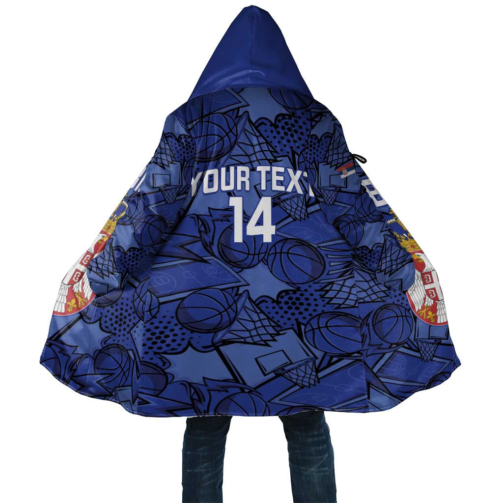 Serbia Basketball Custom Cloak Srbija Go Champions - Wonder Print Shop