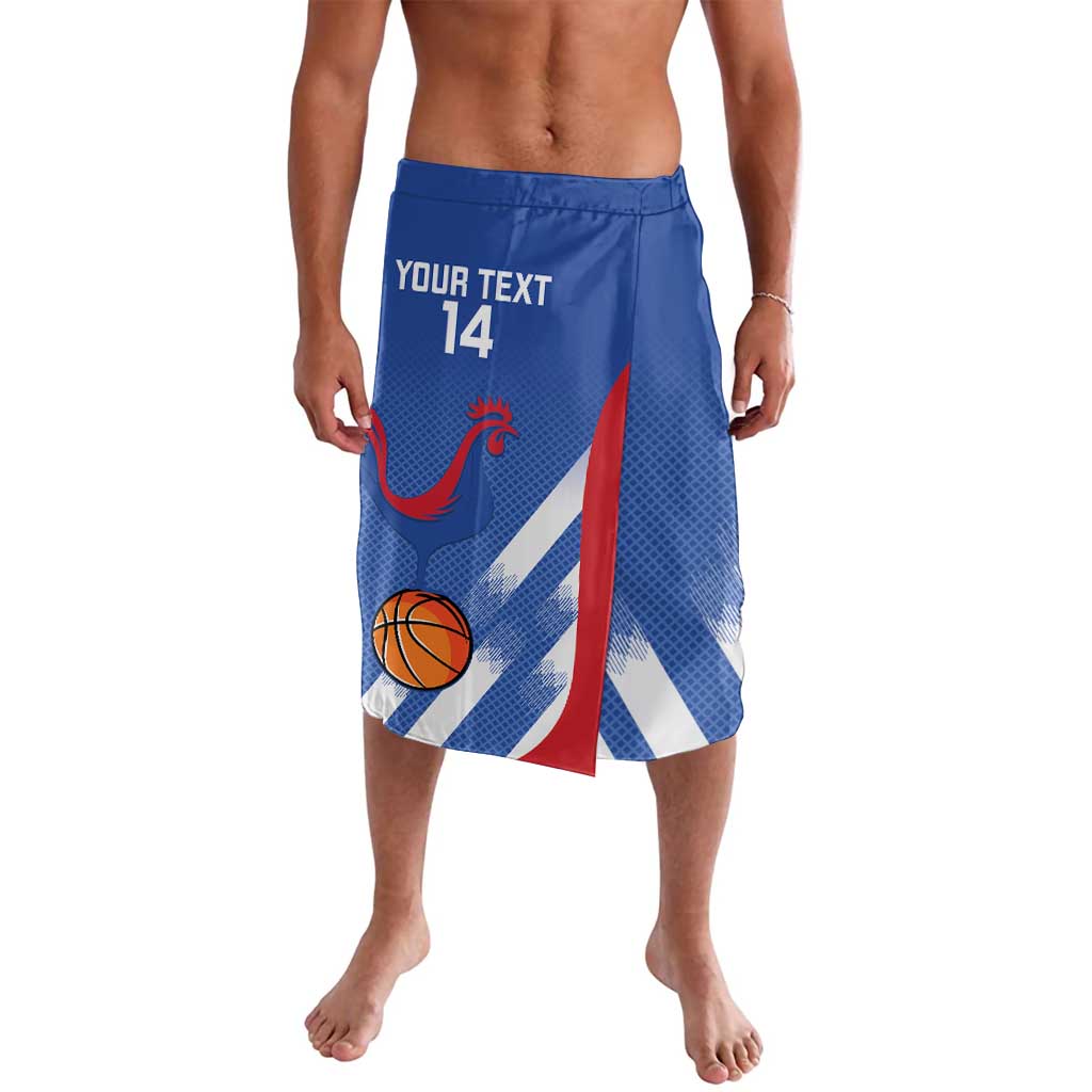 France Basketball Custom Lavalava Allez Les Bleus - Wonder Print Shop