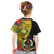 Vanuatu Torba Day Kid T Shirt Coat Of Arms Mix Tropical Flowers - Wonder Print Shop