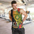 Vanuatu Torba Day Men Tank Top Coat Of Arms Mix Tropical Flowers - Wonder Print Shop