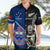 New Zealand And Samoa Rugby Hawaiian Shirt All Black Tiki Fern Mix Manu Samoa 2023 World Cup - Wonder Print Shop