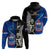 New Zealand And Samoa Rugby Hoodie All Black Tiki Fern Mix Manu Samoa 2023 World Cup - Wonder Print Shop